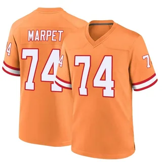 Ali Marpet Tampa Bay Buccaneers Men's Game Throwback Nike Jersey - Orange