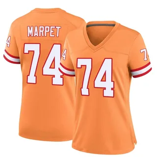 Ali Marpet Tampa Bay Buccaneers Women's Game Throwback Nike Jersey - Orange