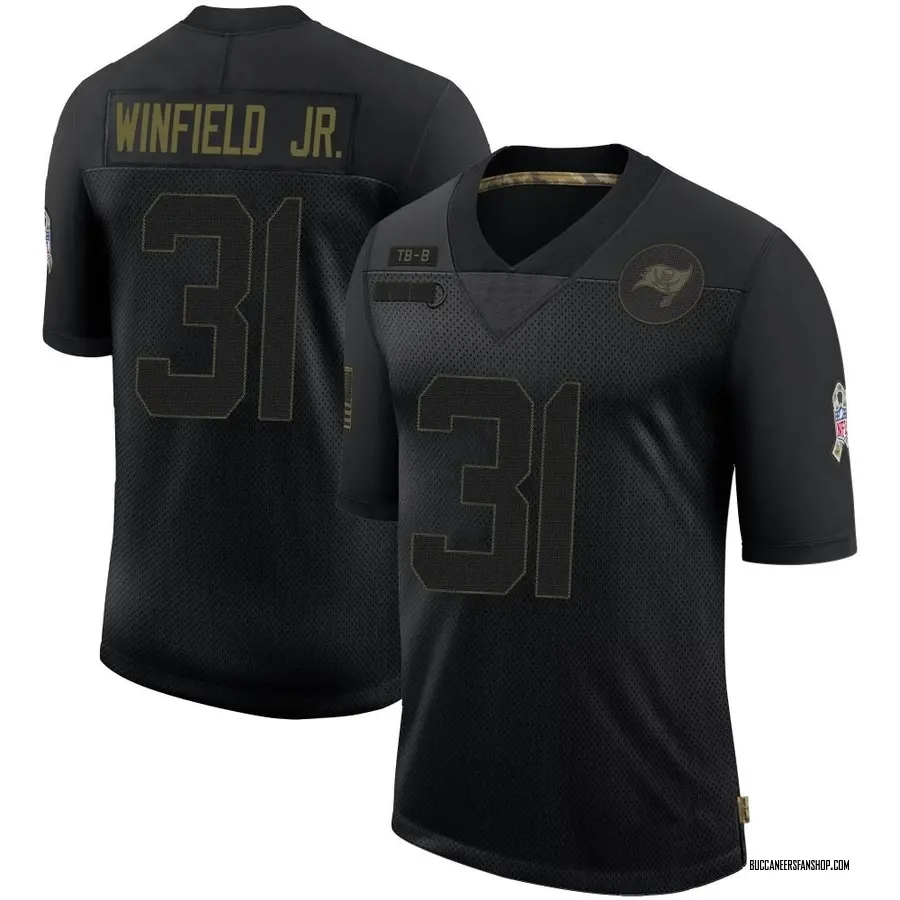 Antoine Winfield Jr. Tampa Bay Buccaneers Youth Limited 2020 Salute To ...