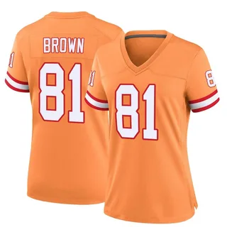 Women's Nike Antonio Brown Red Tampa Bay Buccaneers Game Jersey