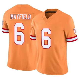 Baker Mayfield Tampa Bay Buccaneers Men's Limited Vapor F.U.S.E. Nike Jersey - Orange