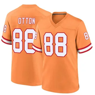 Cade Otton Tampa Bay Buccaneers Men's Game Throwback Nike Jersey - Orange