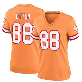 Cade Otton Tampa Bay Buccaneers Women's Game Throwback Nike Jersey - Orange