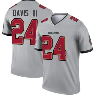 Men's Nike Carlton Davis III Red Tampa Bay Buccaneers Game Player Jersey Size: 4XL