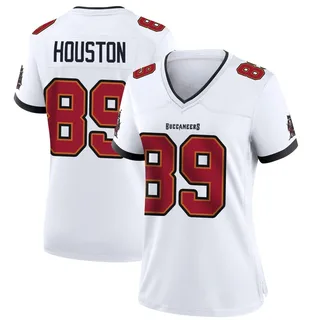 Dennis Houston Tampa Bay Buccaneers Women's Game Nike Jersey - White