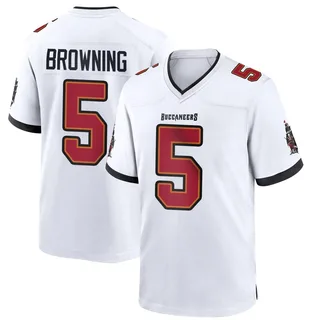 Jack Browning Tampa Bay Buccaneers Men's Game Nike Jersey - White