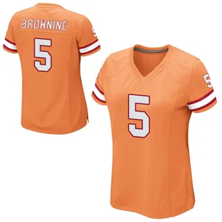 Jack Browning Tampa Bay Buccaneers Women's Game Alternate Nike Jersey - Orange