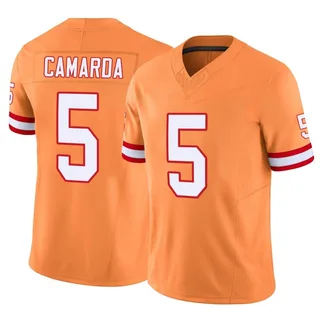 Jake Camarda Tampa Bay Buccaneers Men's Limited Vapor F.U.S.E. Nike Jersey - Orange