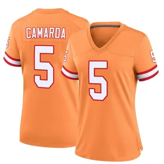 Jake Camarda Tampa Bay Buccaneers Women's Game Throwback Nike Jersey - Orange