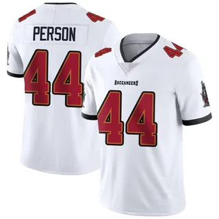 Jay Person Tampa Bay Buccaneers Men's Limited Vapor Untouchable Nike Jersey - White