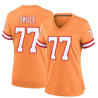 Justin Skule Tampa Bay Buccaneers Women's Game Throwback Nike Jersey - Orange