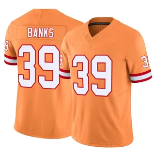 Marcus Banks Tampa Bay Buccaneers Men's Limited Vapor F.U.S.E. Nike Jersey - Orange