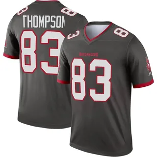 Men's Cody Thompson Tampa Bay Buccaneers Men's Legend Pewter Alternate Nike Jersey