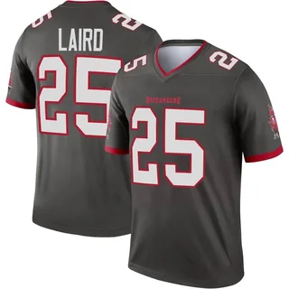 Men's Patrick Laird Tampa Bay Buccaneers Men's Legend Pewter Alternate Nike Jersey