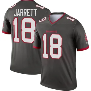 Men's Rakim Jarrett Tampa Bay Buccaneers Men's Legend Pewter Alternate Nike Jersey