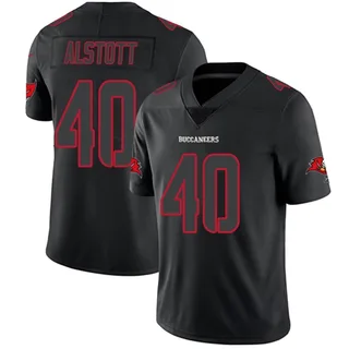 MIKE ALSTOTT UNSIGNED CUSTOM RED JERSEY XL – ASA College: Florida