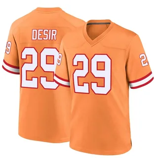 Pierre Desir Tampa Bay Buccaneers Men's Game Throwback Nike Jersey - Orange