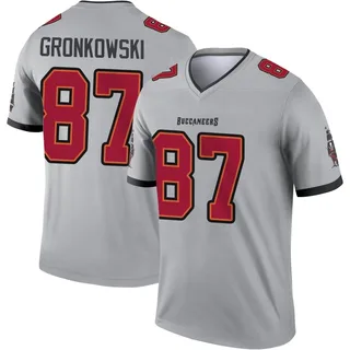 Men's Nike Rob Gronkowski Navy New England Patriots Color Rush Legend Jersey