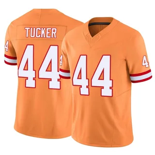 Sean Tucker Tampa Bay Buccaneers Men's Limited Vapor F.U.S.E. Nike Jersey - Orange