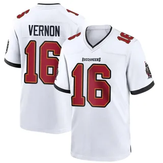 Seth Vernon Tampa Bay Buccaneers Men's Game Nike Jersey - White