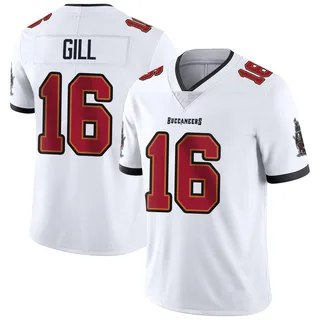 Trenton Gill Tampa Bay Buccaneers Men's Limited Vapor Untouchable Nike Jersey - White