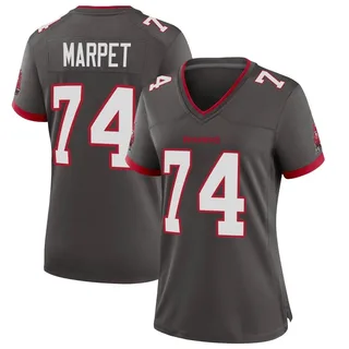 Women's Ali Marpet Tampa Bay Buccaneers Women's Game Pewter Alternate Nike Jersey