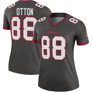 Women's Cade Otton Tampa Bay Buccaneers Women's Legend Pewter Alternate Nike Jersey