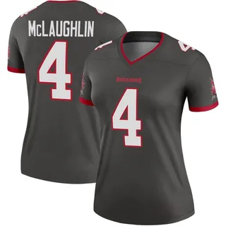 Women's Chase McLaughlin Tampa Bay Buccaneers Women's Legend Pewter Alternate Nike Jersey