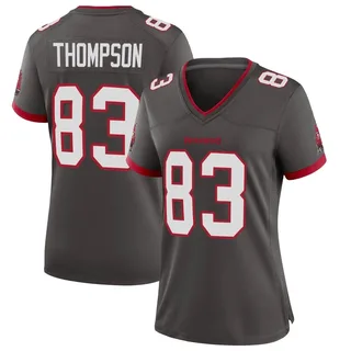 Women's Cody Thompson Tampa Bay Buccaneers Women's Game Pewter Alternate Nike Jersey