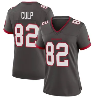 Women's Devin Culp Tampa Bay Buccaneers Women's Game Pewter Alternate Nike Jersey