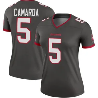 Women's Jake Camarda Tampa Bay Buccaneers Women's Legend Pewter Alternate Nike Jersey