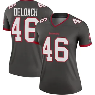 Women's Kalen DeLoach Tampa Bay Buccaneers Women's Legend Pewter Alternate Nike Jersey