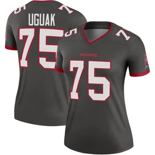 Women's Lwal Uguak Tampa Bay Buccaneers Women's Legend Pewter Alternate Nike Jersey