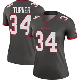 Women's Nolan Turner Tampa Bay Buccaneers Women's Legend Pewter Alternate Nike Jersey