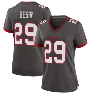 Women's Pierre Desir Tampa Bay Buccaneers Women's Game Pewter Alternate Nike Jersey