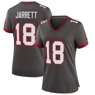 Women's Rakim Jarrett Tampa Bay Buccaneers Women's Game Pewter Alternate Nike Jersey