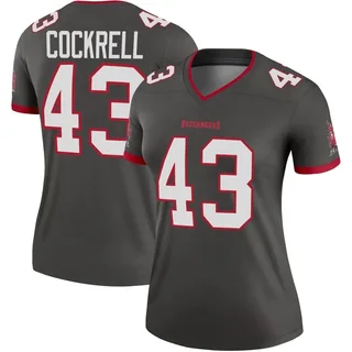 Women's Ross Cockrell Tampa Bay Buccaneers Women's Legend Pewter Alternate Nike Jersey