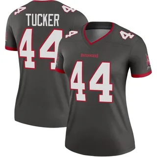 Women's Sean Tucker Tampa Bay Buccaneers Women's Legend Pewter Alternate Nike Jersey