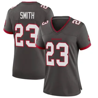 Women's Tykee Smith Tampa Bay Buccaneers Women's Game Pewter Alternate Nike Jersey