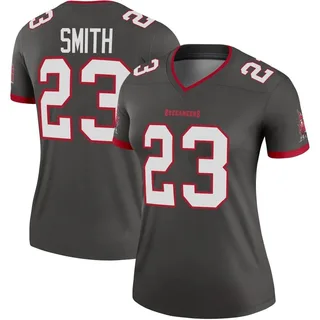 Women's Tykee Smith Tampa Bay Buccaneers Women's Legend Pewter Alternate Nike Jersey