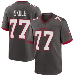 Youth Justin Skule Tampa Bay Buccaneers Youth Game Pewter Alternate Nike Jersey