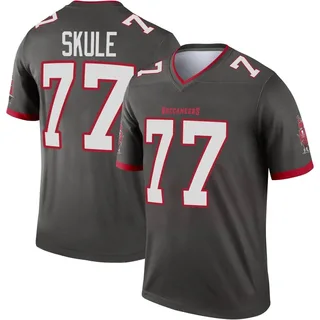 Youth Justin Skule Tampa Bay Buccaneers Youth Legend Pewter Alternate Nike Jersey